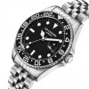 Наручний годинник чоловічий Lee Cooper Daytona Black Сріблястий (3430)