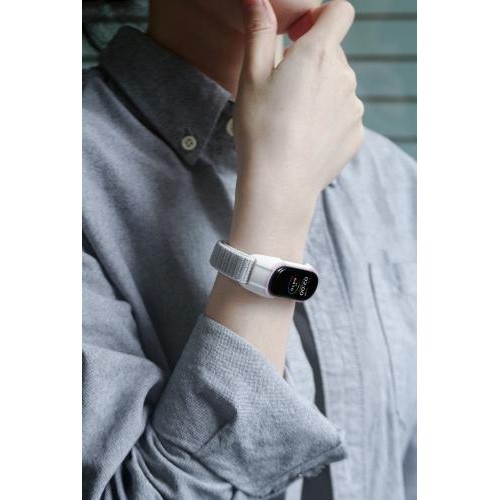 Ремінець Colored Nylon Strap для Xiaomi Mi Band 3 / 4 / 5 / 6 Grey Yellow Ремінець Colored Nylon Strap для Xiaomi Mi Band 3 / 4 / 5 / 6 Grey Yellow