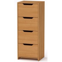 Комод С Компанит Вільха (48х42х123,2 см) Комод С Компанит Вільха (48х42х123,2 см)