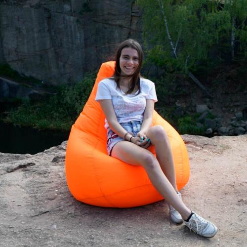 Крісло Мішок Груша Оксфорд 300 120х85 Студія Комфорту Розмір Стандарт Помаранчевий Крісло Мішок Груша Оксфорд 300 120х85 Студія Комфорту Розмір Стандарт Помаранчевий