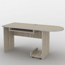 Письмовий стіл Тиса Меблі СМ-14/1 Ш.-1600мм Г.-600мм Дуб сонома