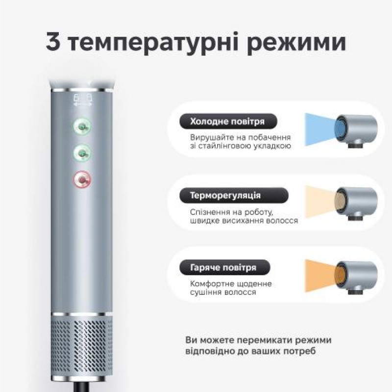 Стайлер для волосся Inspire WT-634-5IN1 Grey