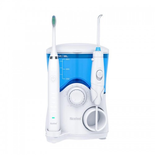 Іригатор Professional 7 насадок + електрична зубна щітка Nicefeel Білий (133) в інтернет супермаркеті PbayMarket!