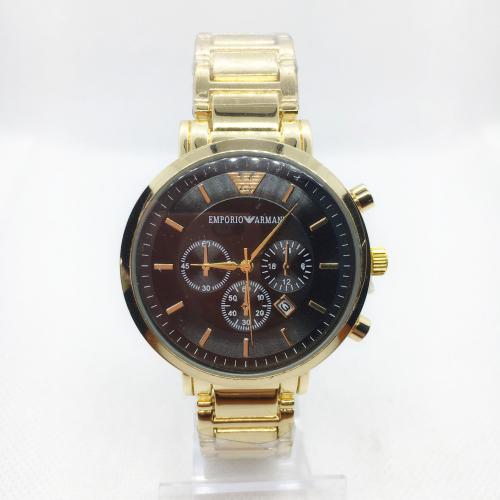 Наручний годинник чоловічий No Brand Emporio Armani Золотистий (IBW375YB) Наручний годинник чоловічий No Brand Emporio Armani Золотистий (IBW375YB)