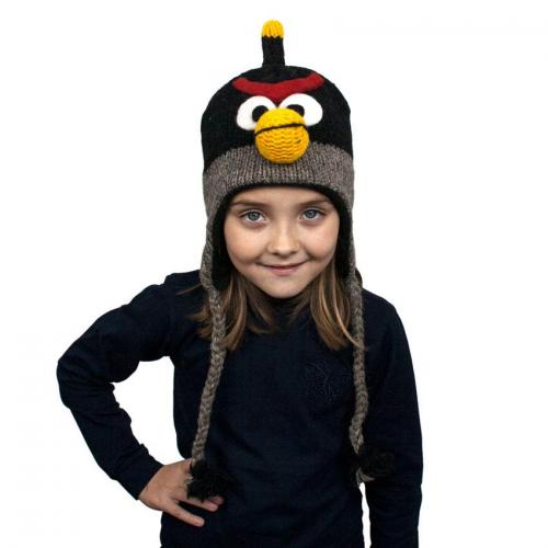 Шапка з вушками дитяча Kathmandu Animals Angry bird One Size Чорний (22912) в інтернет супермаркеті PbayMarket!