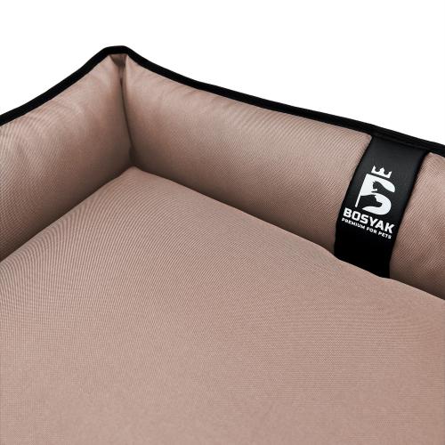 Лежак ліжко для собак та котів EGO Bosyak Waterproof M 75х65 Кава з молоком (спальне місце для собак та котів) Лежак ліжко для собак та котів EGO Bosyak Waterproof M 75х65 Кава з молоком (спальне місце для собак та котів)