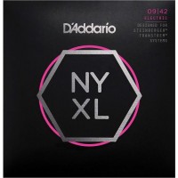 Струни для електрогітари D'Addario NYXLS0942 Double Ball End Steinberger Nickel Wound Super Light Electric Guitar Strings 9/42 Струни для електрогітари D'Addario NYXLS0942 Double Ball End Steinberger Nickel Wound Super Light Electric Guitar Strings 9/42