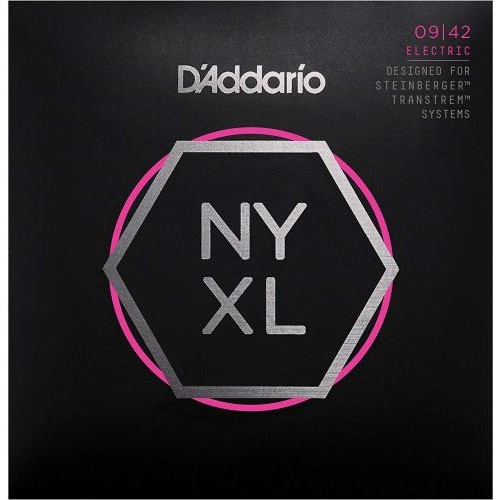 Струни для електрогітари D'Addario NYXLS0942 Double Ball End Steinberger Nickel Wound Super Light Electric Guitar Strings 9/42 Струни для електрогітари D'Addario NYXLS0942 Double Ball End Steinberger Nickel Wound Super Light Electric Guitar Strings 9/42