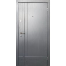 Двері вхідні Ваш Вид Верона ПВХ 1 двоколірна Антрацит/Біле дерево 860/960х2050х75 Ліве/Праве