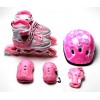 Набір роликові ковзани Happy 29-33 Pink (1396442256-S)