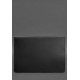 Шкіряний чохол-конверт на магнітах для ноутбука Універсальний Чорний Crazy Horse BlankNote
