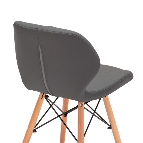 Стілець Старий SDM екокожа Сірий Стілець Старий SDM екокожа Сірий