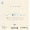 Струни для укулеле D'Addario EJ53T Black Nylon Tenor Ukulele Strings 28/32