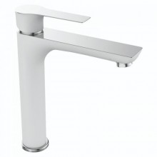 Змішувач для умивальника Mixxus Premium Eva 001 High Білий (MI5809)