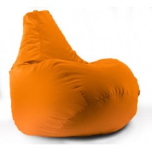 Крісло мішок груша Beans Bag Оксфорд Стронг 100*140 см Оранжевий (hub_vdpxp7)