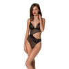 Боді з ажурним ліфом Christa Body black S/M — Passion в інтернет супермаркеті PbayMarket!