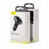 FM-трансмітер модулятор Baseus S-13 Bluetooth 5.0 c функцією зарядки (Чорний, 2xUSB, 1xType-C)