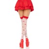 Панчохи Leg Avenue Polka Dot Mushroom Thigh Highs One Size