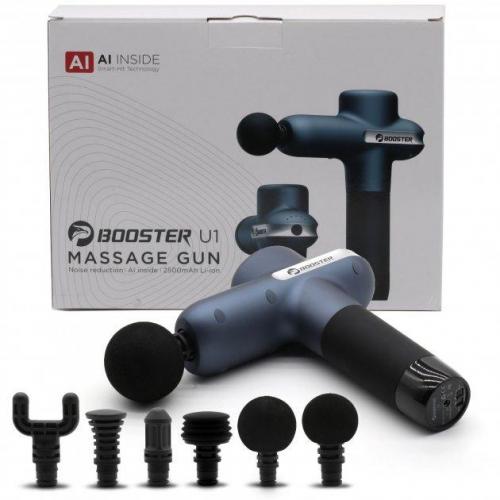 Масажер м'язовий Booster Lightsaber U1 6 насадок 2500 мАг Синій (1702034304) Масажер м'язовий Booster Lightsaber U1 6 насадок 2500 мАг Синій (1702034304)