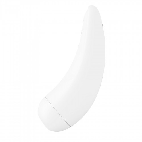 Вакуумний кліторальний стимулятор Satisfyer Curvy 2+ White з керуванням через інтернет в інтернет супермаркеті PbayMarket!