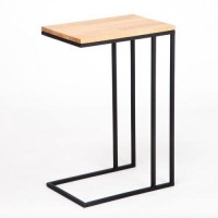 Столик журнальний, кавовий GoodsMetall з металу в стилі Loft 680х446х300 Столик журнальний, кавовий GoodsMetall з металу в стилі Loft 680х446х300