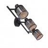 Спот Candellux Canabera 58x19 см Чорний (93-82541)