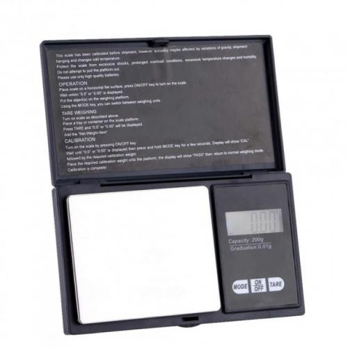 Ваги електронні кишенькові Digital Scale Professional-mini CS-200 на 200 г 0.01 г Ваги електронні кишенькові Digital Scale Professional-mini CS-200 на 200 г 0.01 г