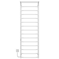 Рушникосушарка електрична Трапеція з полицею П15 500х1600 Deffi Білий WD03 (C.TP.160.50.15.E.W.L.3)