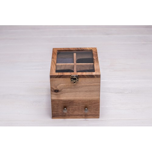 Органайзер для зберігання наручних годинників ecoWalnut 14.9х18х14.1 см