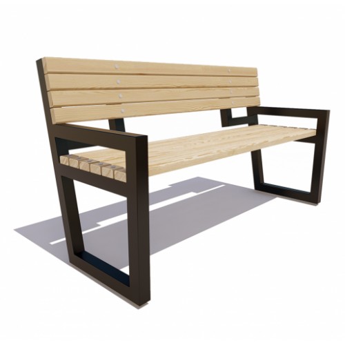 Лава паркова GoodsMetall у стилі ЛОФТ 1600х500х900 - ЛС104 Лава паркова GoodsMetall у стилі ЛОФТ 1600х500х900 - ЛС104