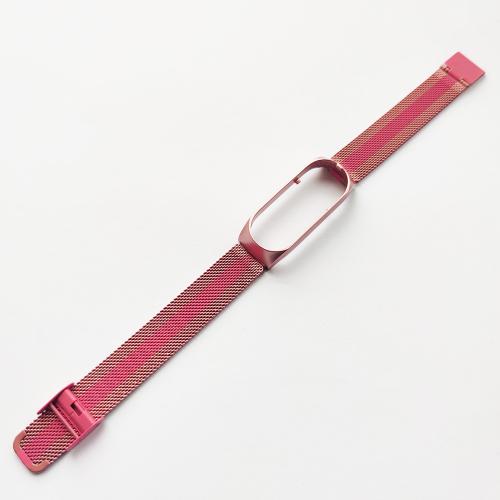 Ремінець Milanese Loop Strap для Xiaomi Mi Band 5/6 Pink Ремінець Milanese Loop Strap для Xiaomi Mi Band 5/6 Pink