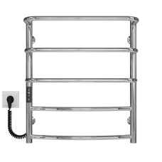 Рушникосушарка електрична Каскад Дуга П5 500х600 Deffi Хром JD03 (C.KD.60.50.5.E.C.L.1)