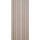 Декоративна стінова рейка Sticker Wall WPC Мокко 160x3000x23 мм (SW-00001859)