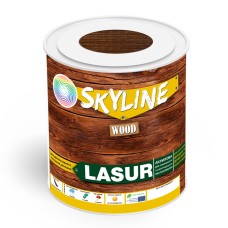 Лазур Skyline Lasur Wood декоративно-захисна для обробки дерева Махагон 0.75 л