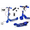 Двоколісний самокат Scale Sports SS-31 складане, ручне гальмо, Led-ліхтарик Dark Blue (1411298538)
