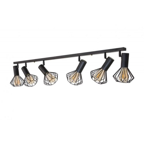Світильник лофт MSK Electric Diadem стельовий NL 22151-6 BK Світильник лофт MSK Electric Diadem стельовий NL 22151-6 BK