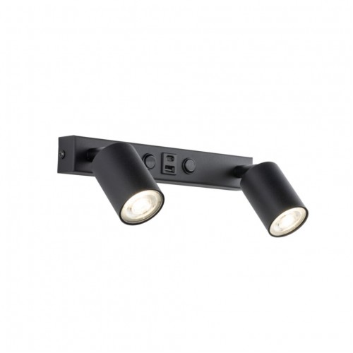 Настінний світильник TK Lighting Top 39x18 см Чорний (TK10277)