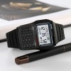 Чоловічий наручний годинник з калькулятором Skmei 2255 Чорний