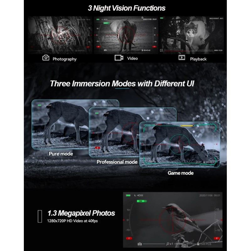 Бінокль нічного бачення FMA BNV21 5х та картка пам'яті на 32Гб (2125729499)