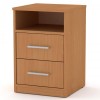 Тумбочка нічна Компаніт ПКТ 2 38х38х57 см Бук