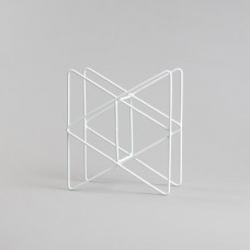 Підставка для пляшок вина Adore Décor Тоскана 28х31х15 см Білий