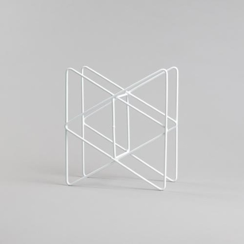 Підставка для пляшок вина Adore Décor Тоскана 28х31х15 см Білий