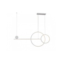 Люстра Laguna Lighting 434 100x5x100 см Білий (43473-55)