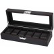 Шкатулка для зберігання годинників Craft 6PU.CRB.RD Чорний