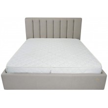 Ліжко Двоспальне Richman Санам 160 х 200 см Fibril 06 Сіре