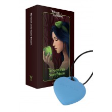 Міні-вібратор Серце FairyGasm PleasureStone 9 режимів blue (SX0643)