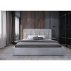 Ліжко BNB Galant Comfort 90 х 190 см Simple З підйомним механізмом та нішою для білизни Сірий