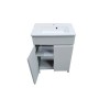Тумба пластикова The MIX Одеса з умивальником зі штучного каменю 60 см