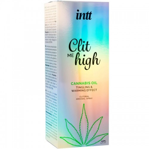Збуджувальний гель для клітора Intt Clit Me On High Cannabis Oil 15 мл, сильна стимуляція