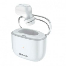 Bluetooth навушник бездротовий з мікрофоном Baseus ТA03-White